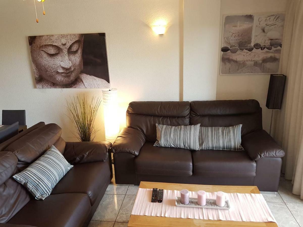San Marino With Heated Pool, Only 450 Meters To The Beach, Wifi Arona  Kültér fotó
